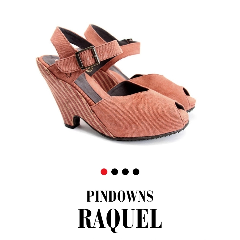 Fluevog Raquel Pindowns pinup sandals vegan